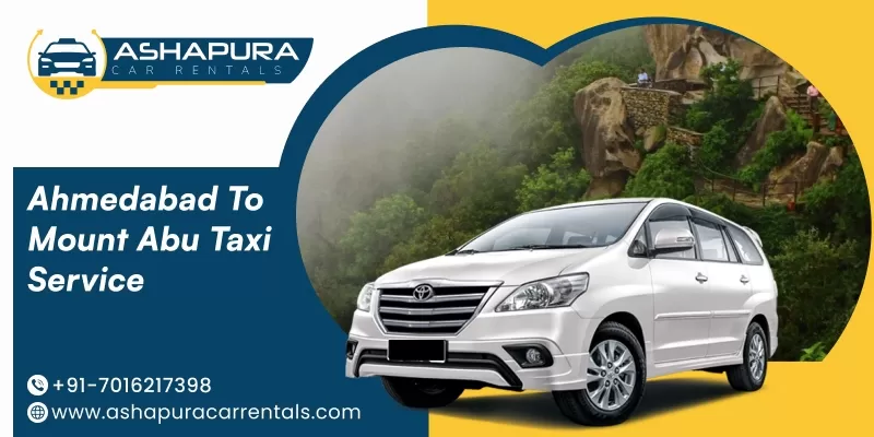 Ahmedabad to Mount Abu Taxi Service
